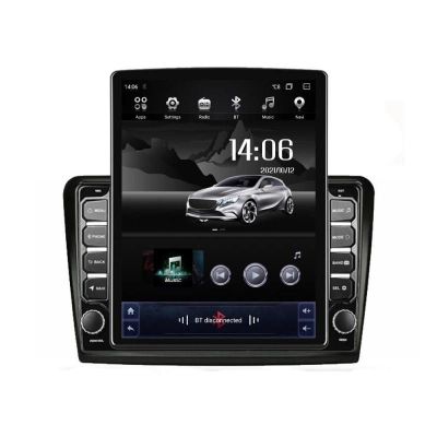 Navigatie Skoda Superb 2 H-Superb2 ecran tip TESLA 9.7" cu Android Radio Bluetooth Internet GPS WIFI 4+32GB DSP 4G Oct