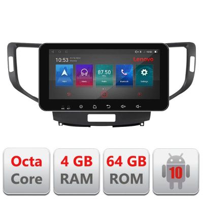 Navigatie Honda Accord 2008-2012 I-8951 4+64 ecran 10.33" Android Waze USB Navigatie Internet Youtube Radio