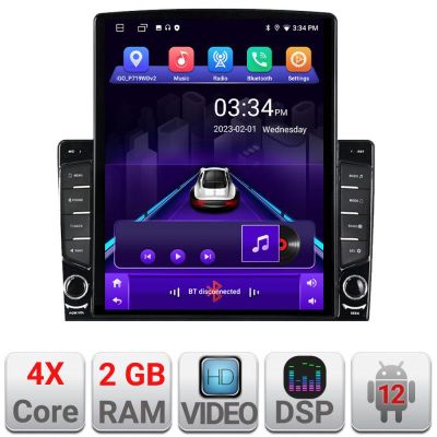 Navigatie NIssan Murano 2004-2009 Android radio gps internet quad core 2+32 ecran vertical 9.7" KIT-murano+EDT-E708