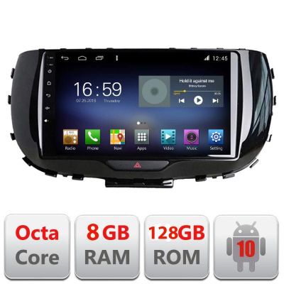 Navigatie Kia Soul 2020- F-soul Octa Core cu Android Radio Bluetooth Internet GPS WIFI DSP 8+128GB 4G