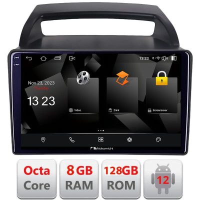 Navigatie Kia Carnival 2006-2014 Android radio gps internet octa core 8+128 carplay android auto