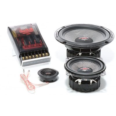 Difuzoare 3 cai Audio System X 165/3 EVO 2 180 watts 165 mm 6.5" 3 ohm Kick Bass