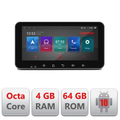 Navigatie Audi A3 8P Quad Core I-049 4+64 ecran 10.33" Android Waze USB Navigatie Internet Youtube Radio