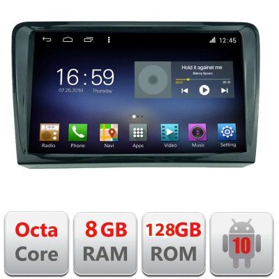 Navigatie VW PQB F-vw Octa Core cu Android Radio Bluetooth Internet GPS WIFI DSP 8+128GB 4G v2