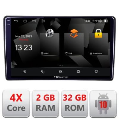 Navigatie dedicata Nakamichi Ford Fiesta 2020- Android Ecran 720P Quad Core 2+64 carplay android auto
