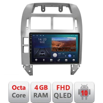 Navigatie VW Polo 2004-2011 Android radio gps internet quad core 4+64 carplay android auto Kit-polo+EDT-E309v3