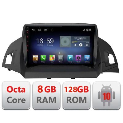 Navigatie FORD KUGA 2013-2017 F-362 Octa Core cu Android Radio Bluetooth Internet GPS WIFI DSP 8+128GB 4G