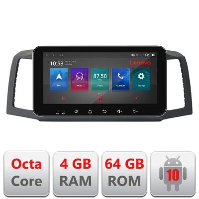 Navigatie Jeep Grand Cherokee 2008-2010 Android radio gps internet Octa Core 4+64 LTE ecran de 10.33' wide Kit-cherokee-2009+EDT-E511-PRO