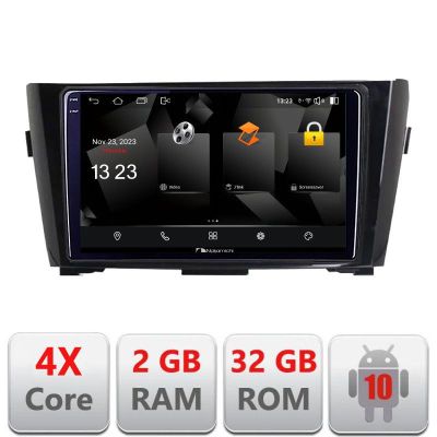 Navigatie Nissan Qashqai 5230-353 Android Ecran 720P Quad Core 2+32 carplay android auto