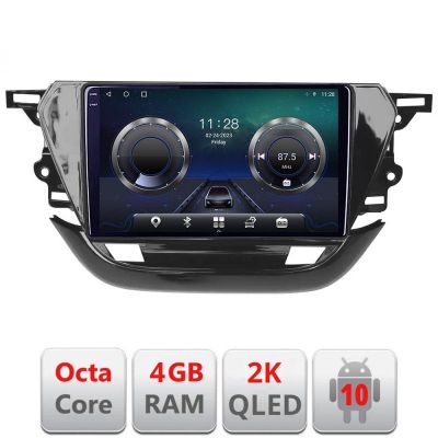 Navigatie Opel Corsa F 2019- Android ecran Qled 2K Octa core 4+32 KIT-corsa-f+EDT-E409-2K