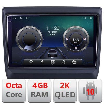 Navigatie Isuzu DMAX 2020- C-DMAX20 Android Octa Core Ecran 2K QLED GPS 4G 4+32GB 360 KIT-DMAX20+EDT-E409-2K