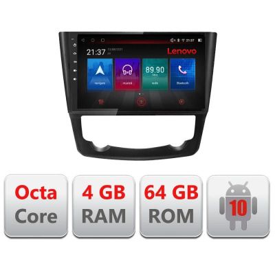 Navigatie Renault Kadjar E-9030 Octa Core cu Android Radio Bluetooth Internet GPS WIFI DSP 4+64GB 4G