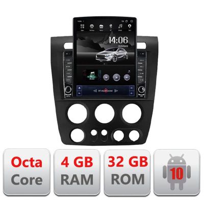 Navigatie Hummer H3 Android radio gps internet Octa Core 4+32 LTE Kit-h3+EDT-E709