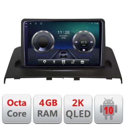 Navigatie Land Rover Freelander 2007-2015 Android Octa Core Ecran 2K QLED GPS 4G 4+32GB 360 KIT-freelander-up+EDT-E409-2K