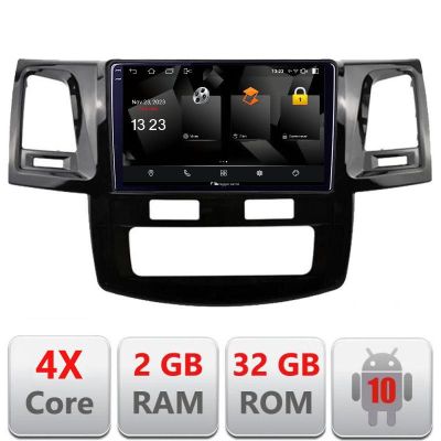 Navigatie Toyota Hilux 2008-2014 5230-143 Android Ecran 720P Quad Core 2+32 carplay android auto