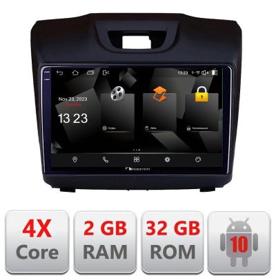 Navigatie Isuzu D-Max Quad Core 5230-2234 Android Ecran 720P Quad Core 2+32 carplay android auto