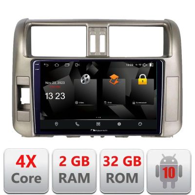 Navigatie Toyota Prado 2010-2013 5230-347 Android Ecran 720P Quad Core 2+32 carplay android auto