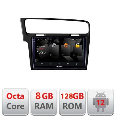 Navigatie VW Golf 7 5960Pro-491 Android Octa Core Qualcomm 2K Qled 8+128 DTS DSP 360 4G Optical