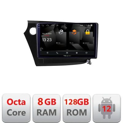 Navigatie Honda Insight 2009-2014 5960Pro-insight Android Octa Core Qualcomm 2K Qled 8+128 DTS DSP 360 4G Optical