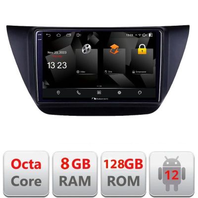 Navigatie Mitubishi Lancer 2001-2007 5960Pro-LANCER07 Android Octa Core Qualcomm 2K Qled 8+128 DTS DSP 360 4G Optical