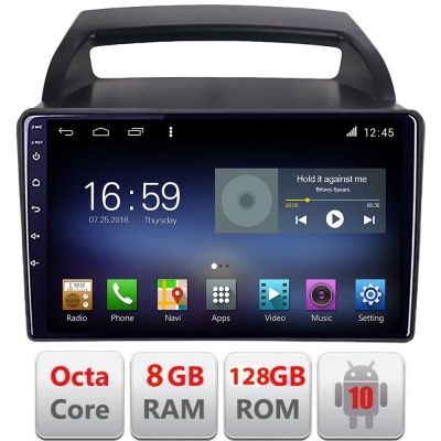 Navigatie Kia Carnival 2006-2014 Android radio gps internet Octa Core 8+128 LTE KIT-carnival2006+EDT-E609