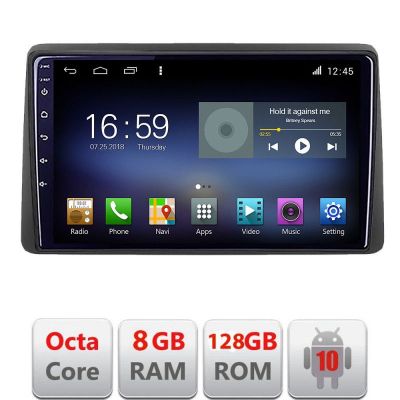 Navigatie Dacia Duster 2023- Android radio gps internet Octa Core 8+128 LTE KIT-duster2023+EDT-E609