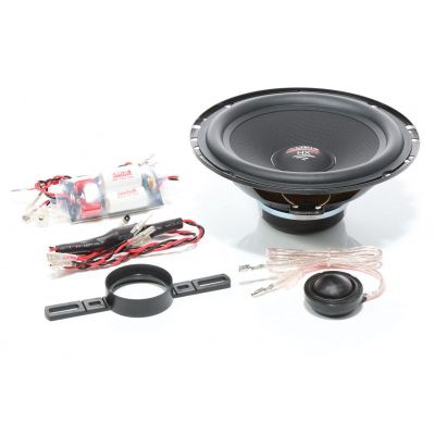 Difuzoare componente Audio System HX 165 SQ EM 120 watts 165 mm 6.5" 3 ohm high end