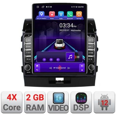 Navigatie TOYOTA Land Cruiser L200 K-381 ecran tip TESLA 9.7" cu Android Radio Bluetooth Internet GPS WIFI 2+32 DSP Qu v1