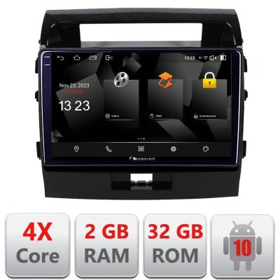 Navigatie Toyota LandCruiser 2008-2015 5230-381 Android Ecran 720P Quad Core 2+32 carplay android auto v1