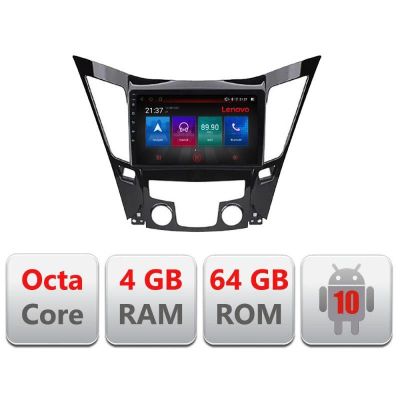 Navigatie HHyundai Sonata 2011-2015 E-259 Octa Core cu Android Radio Bluetooth Internet GPS WIFI DSP 4+64GB 4G