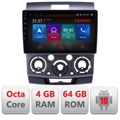 Navigatie Ford Ranger Mazda BT50 2007-2012 E-RANGER Octa Core cu Android Radio Bluetooth Internet GPS WIFI DSP 4+64GB