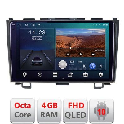 Navigatie Honda CR-V B-009 Android Ecran QLED octa core 4+64 carplay android auto KIT-009+EDT-E309V3