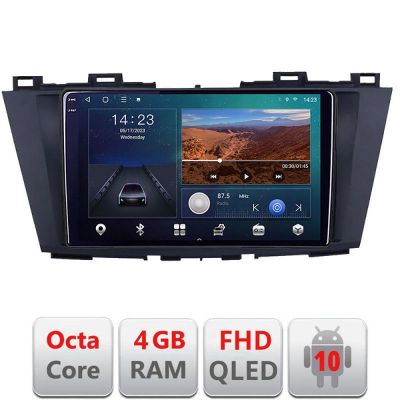 Navigatie Mazda 5 2010-2017 B-117 Android Ecran QLED octa core 4+64 carplay android auto KIT-117+EDT-E309V3