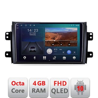 Navigatie Suzuki SX4 2006-2013 B-124 Android Ecran QLED octa core 4+64 carplay android auto KIT-124+EDT-E309V3