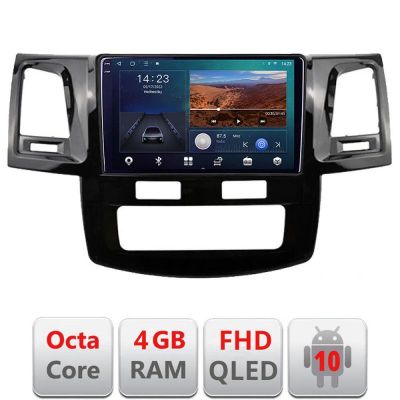 Navigatie Toyota Hilux 2008-2014 B-143 Android Ecran QLED octa core 4+64 carplay android auto KIT-143+EDT-E309V3