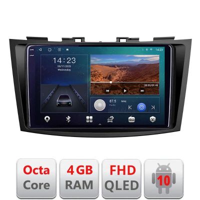 Navigatie Suzuki Swift 2010-2017 B-179 Android Ecran QLED octa core 4+64 carplay android auto KIT-179+EDT-E309V3