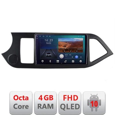 Navigatie Kia Picanto 2011-2015 B-217 Android Ecran QLED octa core 4+64 carplay android auto KIT-217+EDT-E309V3