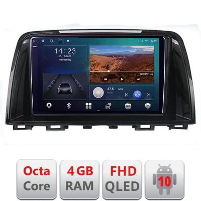 Navigatie Mazda 6 2013-2017 B-223 Android Ecran QLED octa core 4+64 carplay android auto KIT-223+EDT-E309V3