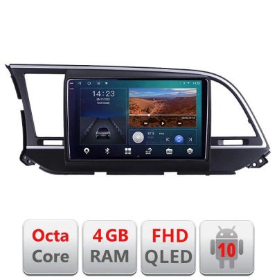 Navigatie HHyundai Elantra 2015-2018 B-581 Android Ecran QLED octa core 4+64 carplay android auto KIT-581+EDT-E309V3