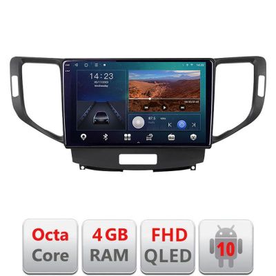 Navigatie Honda Accord 2008-2012 B-8951 Android Ecran QLED octa core 4+64 carplay android auto KIT-8951+EDT-E309V3