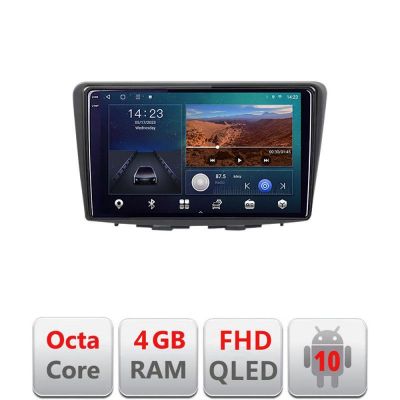 Navigatie Suzuki Baleno B-baleno Android Ecran QLED octa core 4+64 carplay android auto kit-baleno+EDT-E309V3