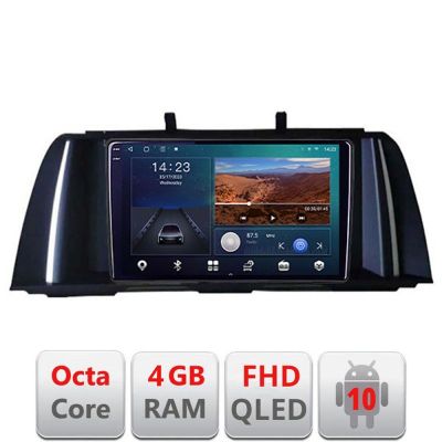 Navigatie Seria 5 F10 2010-2012 CIC Android Ecran QLED octa core 4+64 carplay android auto KIT-f10-cic+EDT-E309V3