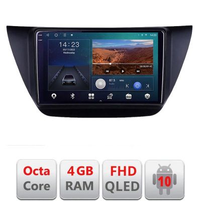 Navigatie Mitubishi Lancer 2001-2007 B-LANCER07 Android Ecran QLED octa core 4+64 carplay android auto KIT-lancer07+EDT-E309V3