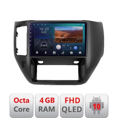 Navigatie Nissan Patrol Android Ecran QLED octa core 4+64 carplay android auto KIT-patrol+EDT-E309V3