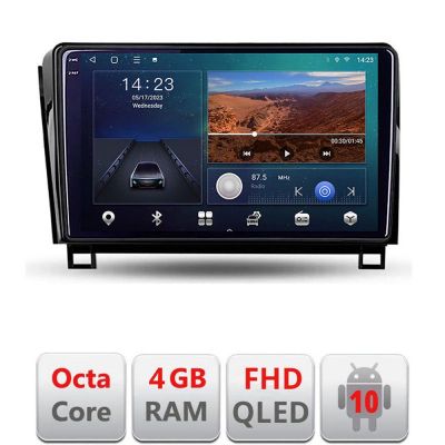 Navigatie Toyota Tundra 2007-2013 Android Ecran QLED octa core 4+64 carplay android auto kit-tundra07+EDT-E309V3