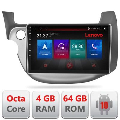 Navigatie Honda Fit 2008-2013 Android radio gps internet Octa Core 4+64 LTE Kit-fit-08+EDT-E509-PRO