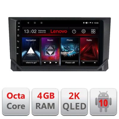 Navigatie Seat Arona , Octacore, 4Gb RAM, 64Gb Hdd, 4G, QLED 2K, DSP, Carplay, Bluetooth