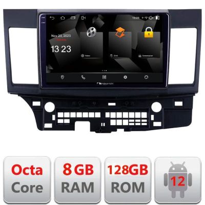 Navigatie Mitsubishi Lancer 5960Pro-037 Android Octa Core Qualcomm 2K Qled 8+128 DTS DSP 360 4G Optical