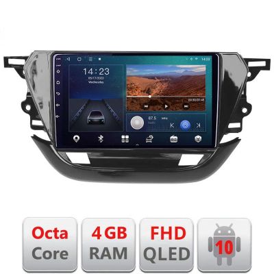 Navigatie Opel Corsa F 2019- Android radio gps internet quad core 4+64 carplay android auto KIT-corsa-f+EDT-E309v3