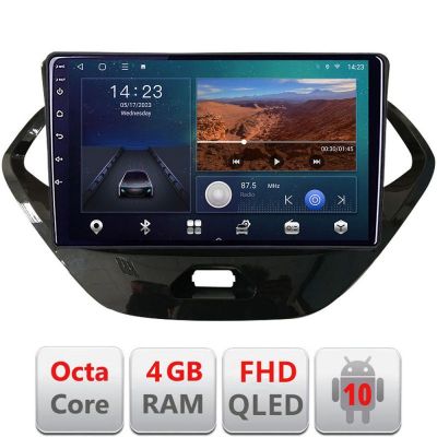 Navigatie Ford KA 2015-2020 Android radio gps internet quad core 4+64 carplay android auto KIT-ka+EDT-E309v3